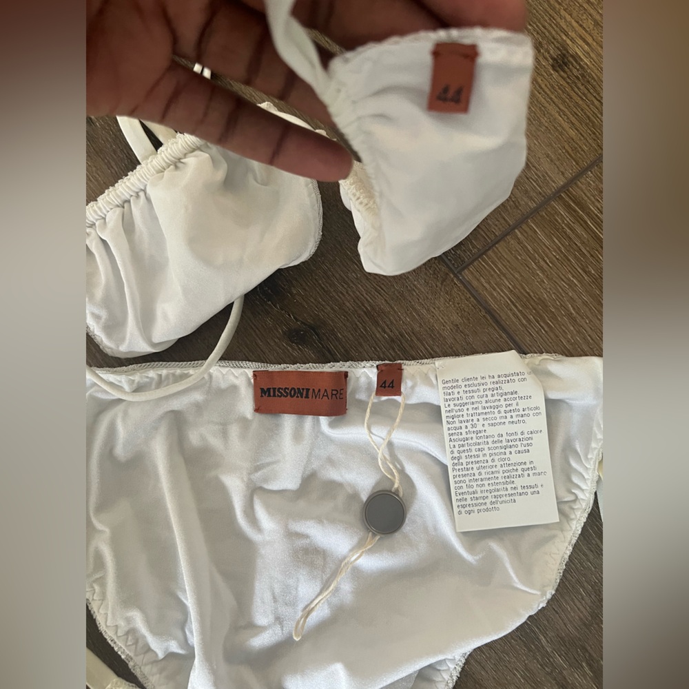 Missoni White Zigzag Bikini Set - image 3